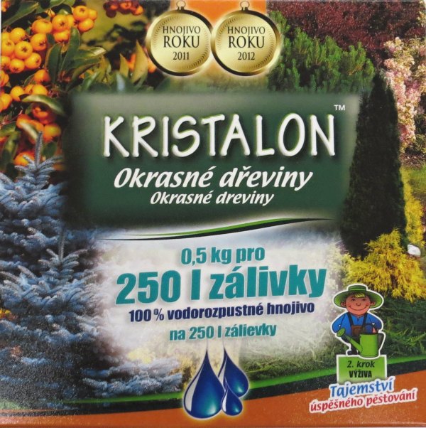 Kristalon - Okrasné dřeviny - 0,5 kg